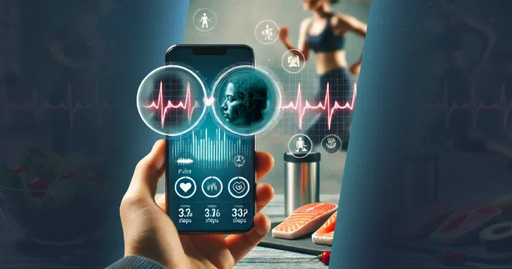 Project illustration: Recommendations for a health app