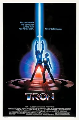 Poster for TRON (1982)