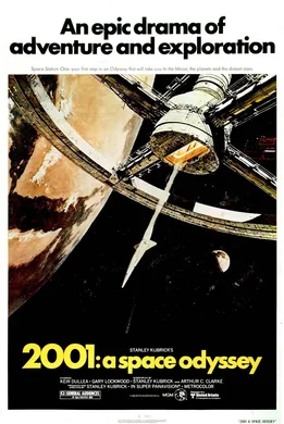Poster for 2001: A Space Odyssey (1968)