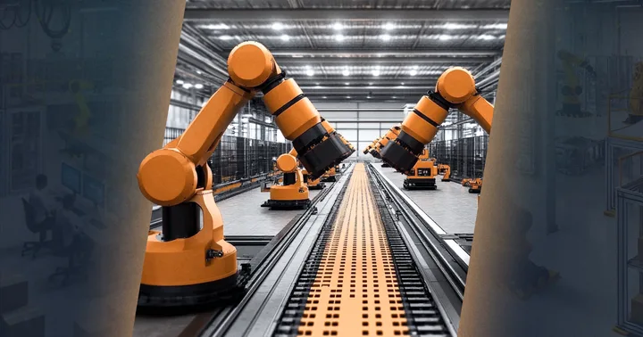 Project illustration: Robotic inspection in simulation
