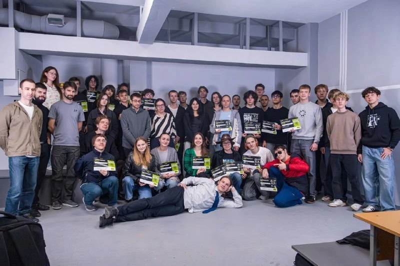 A group photograph from Plasma Code.